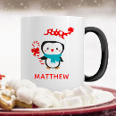 Search for winter penguin mugs Xmas