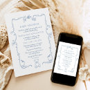 Search for vintage toile invitations Toile de jouy