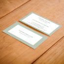 Search for white business cards Simple