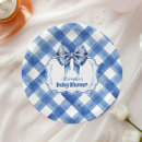 Search for blue gingham plates Simple