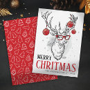 Search for hipster christmas cards Reindeer