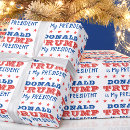 Search for donald trump wrapping paper Usa
