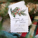Search for elegant christmas invitations Minimal