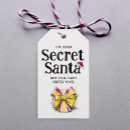 Search for secret santa gift tags Watercolor