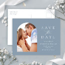 Search for dusty blue save the dates Elegant