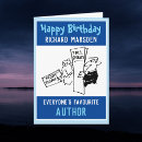 Search for author cards Novelist