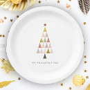 Search for modern christmas tree plates Minimalist