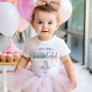 Search for 1st birthday baby girl tshirts Little miss onederful