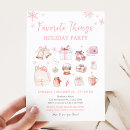Search for favourite things christmas invitations Hygge