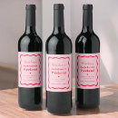 Search for pink labels Pink and red