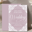 Search for white lace wedding invitations Script