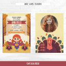 Search for cartoon turkey invitations Party
