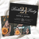 Search for elegant birthday invitations Luxury
