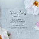 Search for private wedding invitations Modern
