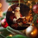 Search for reading christmas tree decorations Santa
