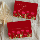 Search for red wildflowers cards Elegant