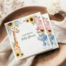 Search for safari baby shower napkins Modern