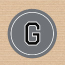 Search for cool monogrammed stickers For kids