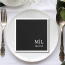 Search for monogrammed beverage napkins Monogram cocktail