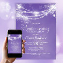Search for light purple invitations Stylish