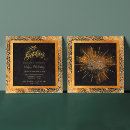 Search for elegant 85th birthday invitations Black and gold