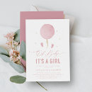 Search for modern baby girl shower invitations Trendy