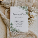Search for leaves engagement party invitations Greenery