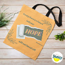 Search for hope tote bags Scripture