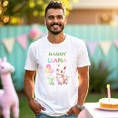 Search for birthday llama tshirts Dad