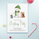Search for snowman christmas invitations Fun