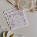 Search for toile napkins Baby shower