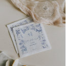 Search for blue toile napkins Baby shower