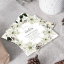 Search for poinsettia bridal shower invitations Greenery