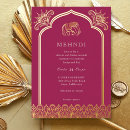 Search for mehendi invitations Ethnic