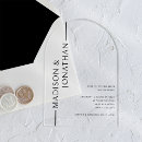 Search for arched wedding invitations Modern