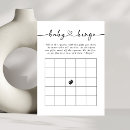 Search for bingo baby shower invitations Modern