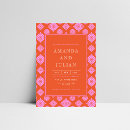 Search for 1950 wedding invitations Geometric