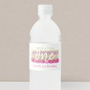 Search for boho water bottle labels Pink
