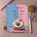 Search for blue doughnut baby shower invitations Gender neutral