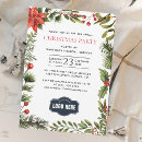 Search for employee party invitations Festive