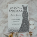 Search for silver 70th birthday invitations Party