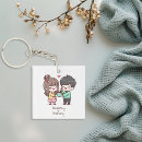 Search for cute couple key rings Kawaii