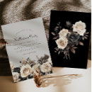 Search for floral halloween invitations Gothic