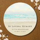 Search for funeral thank you stickers In loving memory