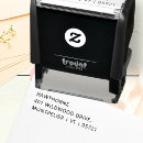 Search for check rubber stamps Return address