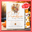 Search for little bear baby shower invitations Autumn