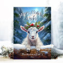 Search for goat christmas cards Farm animal