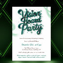 Search for vision invitations Vision board party