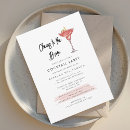 Search for cheers cocktail party invitations Modern