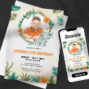 Search for monstera leaf birthday invitations Watercolor